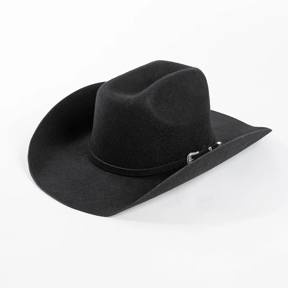 Fedora Hat Wool - Women's Autumn Winter Fashion Belt Buckle