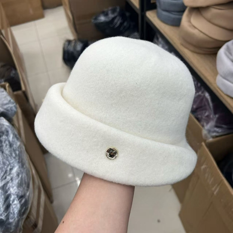 2026 Fall Winter Wool Cashmere - Fedora Hat Wool ulasan dan harga