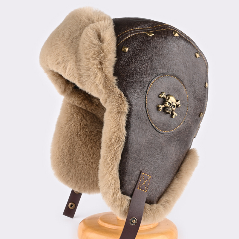 Russia Winter Faux fur Hat Uni - Winter Trapper Hat ulasan dan harga