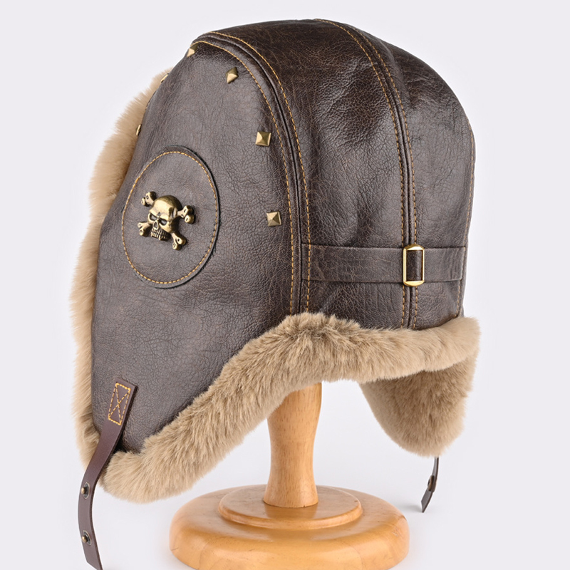 Russia Winter Faux fur Hat Uni - Winter Trapper Hat ulasan dan harga