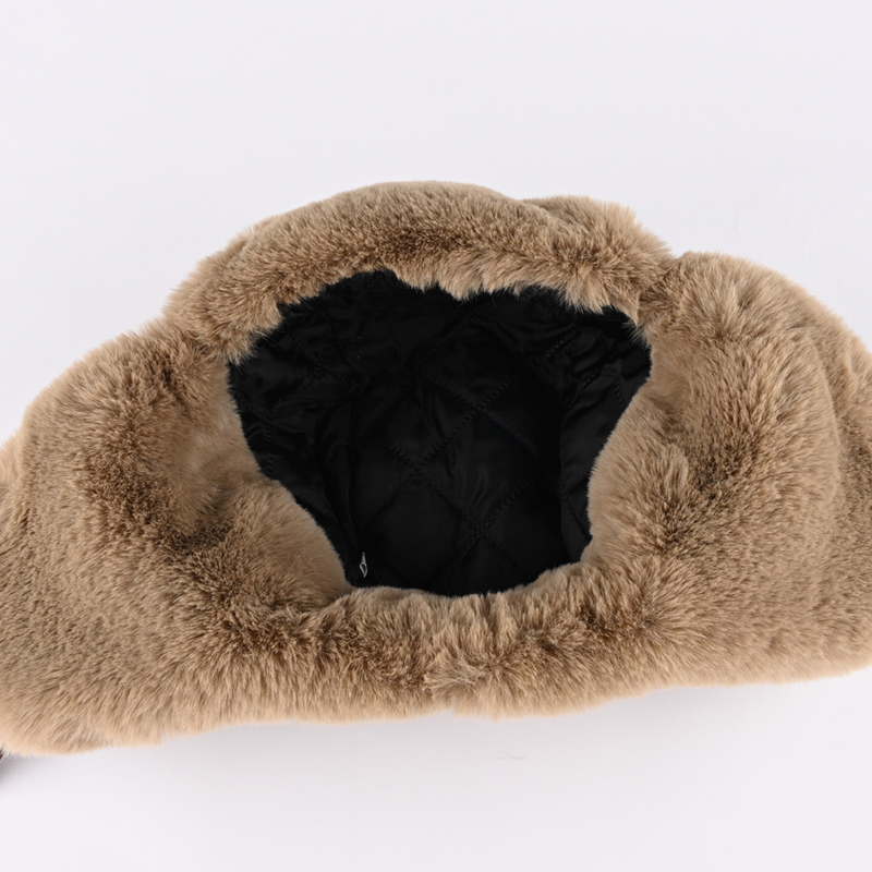 Russia Winter Faux fur Hat Uni - Winter Trapper Hat ulasan dan harga
