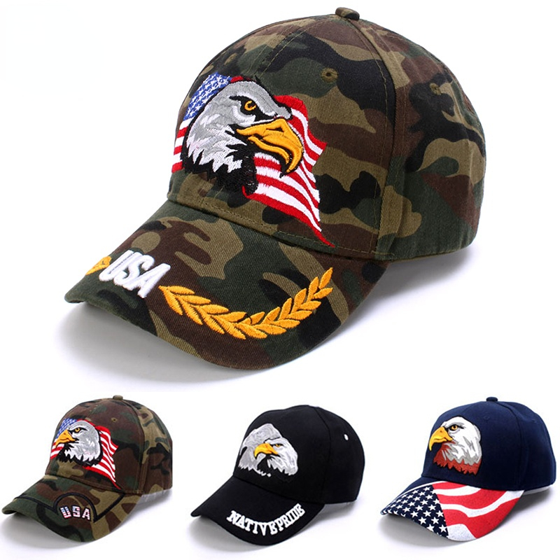 Men's Black Trucker Hat Animal - Dad Hat Cotton ulasan dan harga