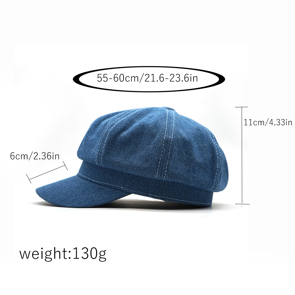 New Women Leisure Octagonal Ha - Dad Hat Cotton ulasan dan harga